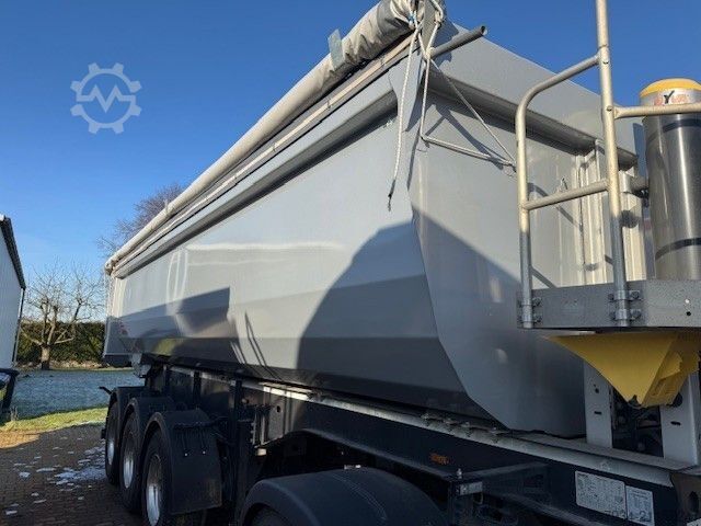 Полуприцеп-самосвал LANGENDORF SKS HS 24 SAF Trommel Stahl 4/5mm Allrad Miete