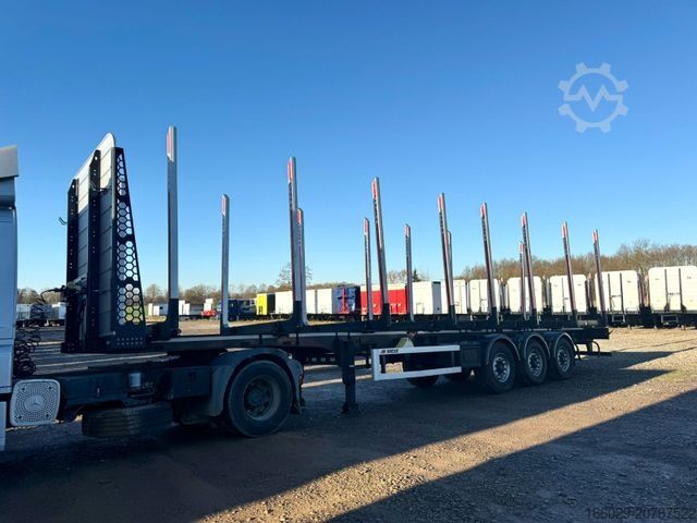 Лесовозный полуприцеп PAVIC Holzauflieger mit Schemel und Rungen