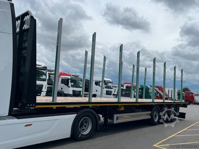 Лесовозный полуприцеп PAVIC 3-Achs Auflieger Hartholz-Boden SONDERPREIS!!