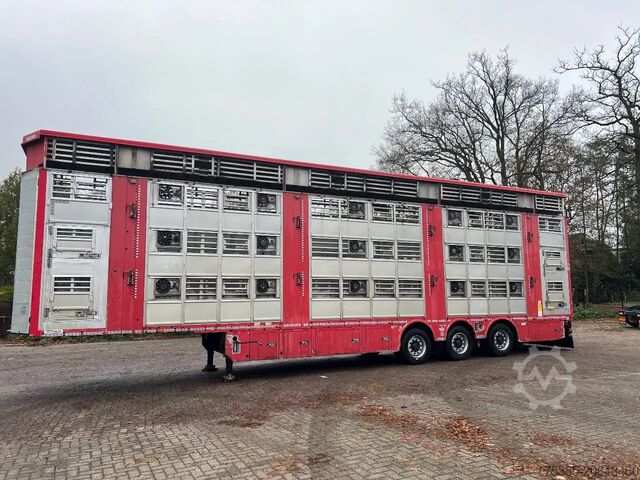 Перевозка крупного рогатого скота Pezzaioli Livestock 1/2/3 stock Type2 independent levels!