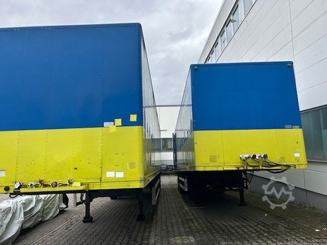 Фургон-полуприцеп  2 Achser Koffer Auflieger HEUSER ebühne