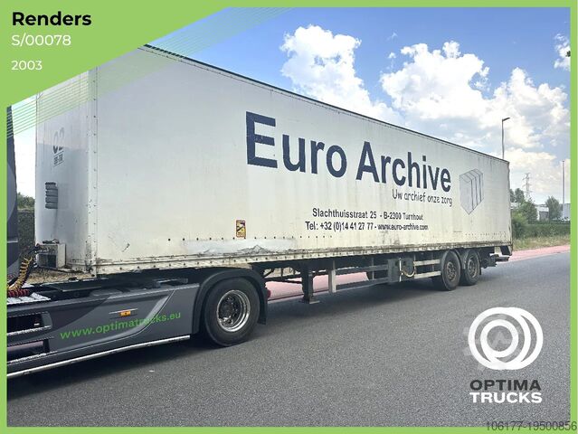 Чемодан Renders S/00078 met laadklep