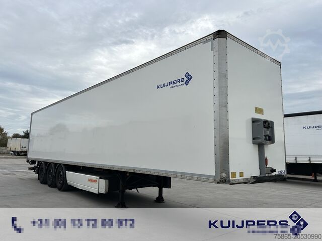 Чемодан Fruehauf CNP 03 / Box / Laadklep / SAF Schijfrem