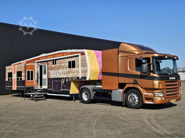 Чемодан Scania P 280 + trailer - 2 X SLIDE OUT / CAMPER / WOHN...