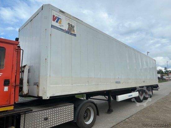 Фургон-полуприцеп KRONE SD-K KOFFERAUFLIEGER, LIFTACHSE, SAF