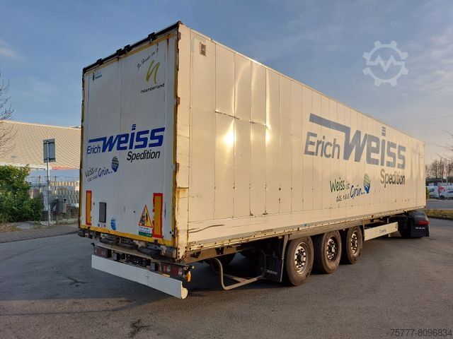 Фургон-полуприцеп KRONE SD Koffer- Doppelstock- Textil- LIFT-BPW