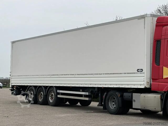 Чемодан Van Hool 3 assige kasten trailer LBW LAADKLEP 2500kg