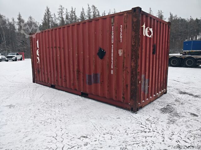 Сменный кузов фургон  20 Fuß Seecontainer, Lagercontainer