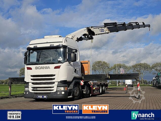 Платформенный трейлер SCANIA R490