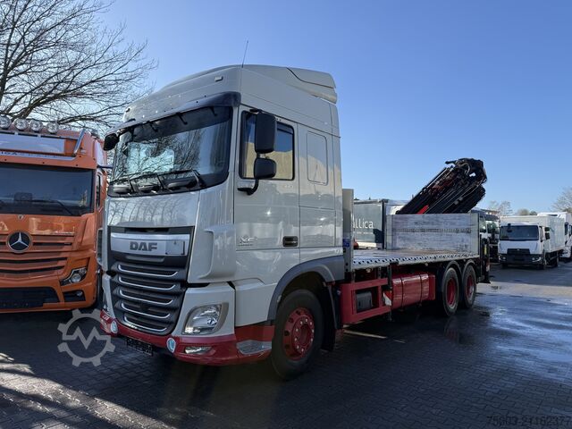 Бортовой грузовик Daf XF440 6X2 Palfinger PK 34002 bis 29 Meter