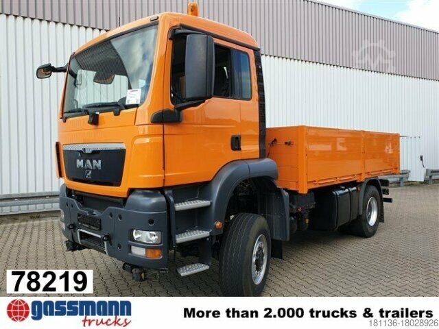 Бортовой грузовик MAN TGS 18.360/440 4x4 BL, Winterdienstausstattung
