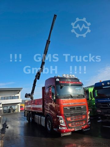 Бортовой грузовик VOLVO FH 500 / 6X2 / I Shift / Atlas Kran / Lenkachse