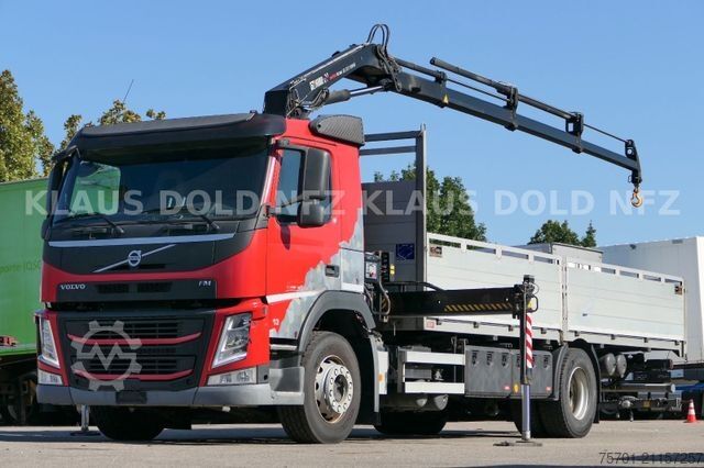 Бортовой грузовик VOLVO FM 420 Pritsche Bordwände Kran Funk Euro 6