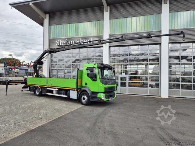 Платформенный трейлер Volvo FL 42 R Kran Hiab XS 088 Funk bis 14 m! Kamera