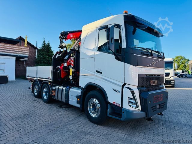 Бортовой грузовик VOLVO FH500 6x4mit Fassi F545 2.27 JIB Winde sofort