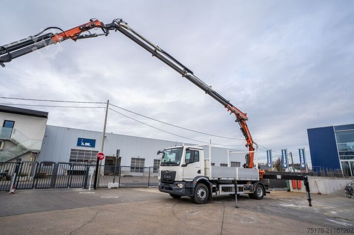 Грузоподъемная платформа MAN TGM 18.250 +ATLAS 240.2E-A4+JIB