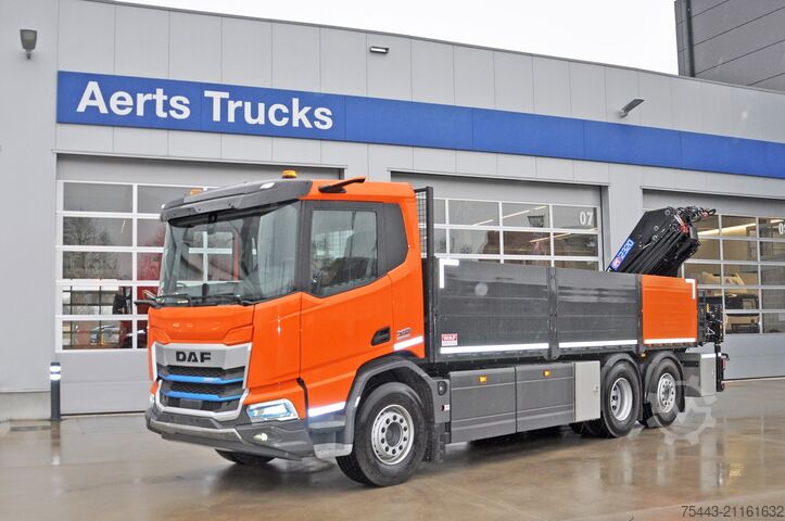 Грузоподъемная платформа DAF XDE 350 FAN 6x2 Rigid, ELECTRIC