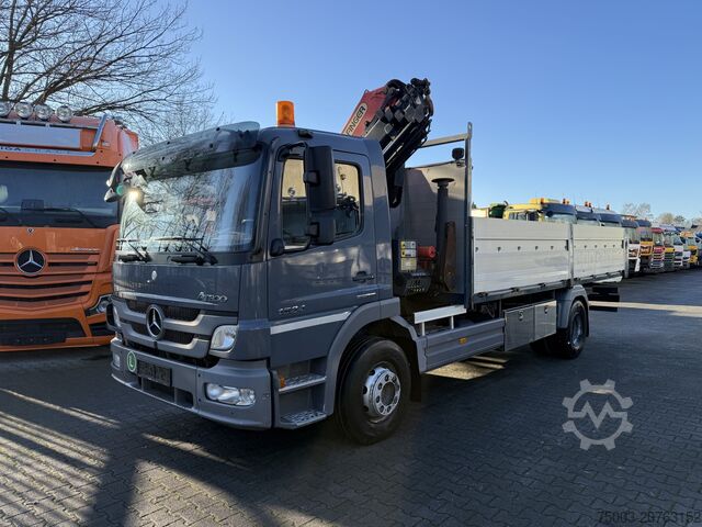 Бортовой грузовик Mercedes-Benz Atego 1524 Palfinger 12002 bis 19 Meter