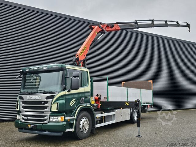 Грузоподъемная платформа Scania P320 4x2 / PALFINGER 14TM / CRANE/KRAN/GRUE