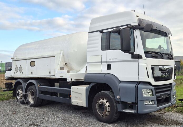 Криогенный газовоз-цистерна MAN Gas truck for oxygen nitrogen, argon