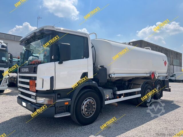 танкер Scania P94D260 Tankwagen Treibstoffe 18.950L