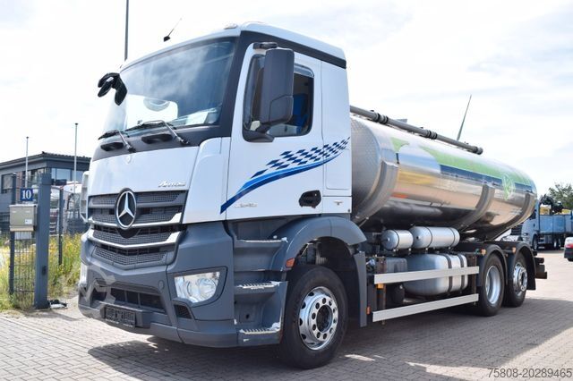 Автоцистерна MERCEDES-BENZ Antos 2545 Magyar 16.500L Milchtank Reinigung