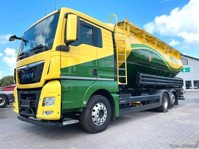 Автоцистерна MAN TGX 26.460 mit 31m³ Heitling Silo / 4 Kammern