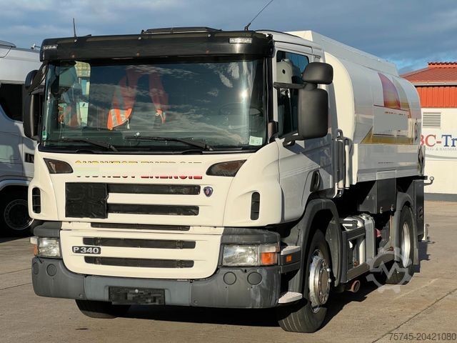 Автоцистерна SCANIA P 340 * ESTERER * OBER-/UNTER * 2 KAMMER * KLIMA