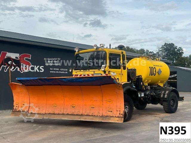 Автоцистерна MAN F8 Winterdienst Räumschild