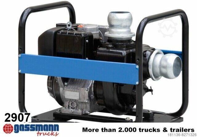 Автоцистерна  - Wasserpumpe 4,3 ltr, 108m³/Std 1.800l/min, Pumphöhe: 8m - Preis je nach Größe