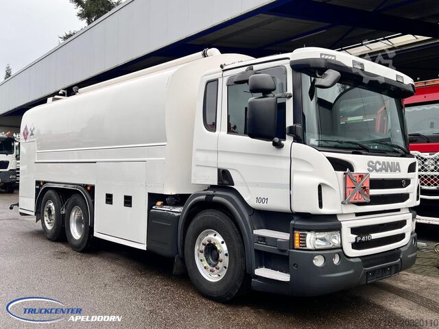 Танкер Scania P410 18500 Liter ADR, Euro 6, Retarder, Stuuras...
