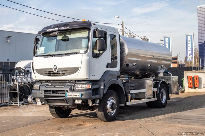 Молочный танкер RENAULT KERAX 380+MAGYAR INOX 11000L/3COMP./MELK/LAIT/M...