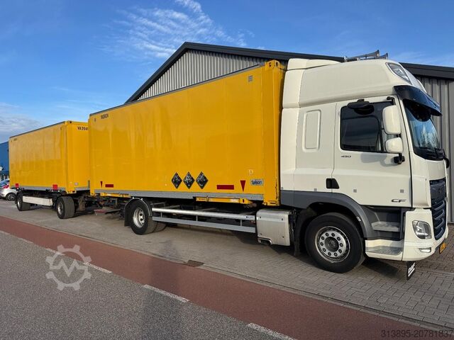 Система BDF DAF CF450 FA, BDF Rahmen, Jost Hubschwing, 2 x Tals...