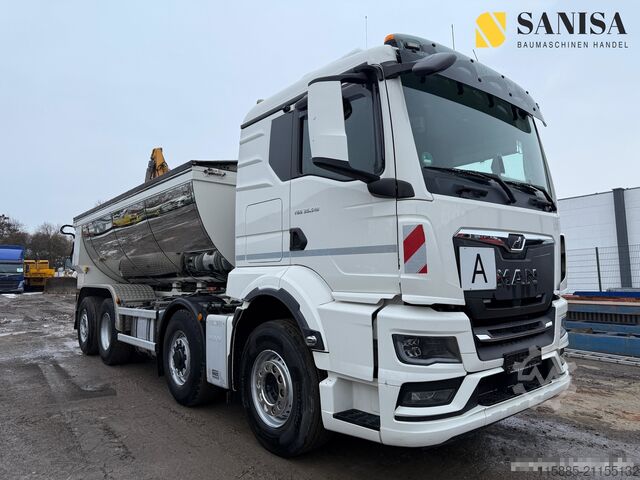 самосвал MAN TGS 35.510/Kurz Thermomulde Asphalt/8x4