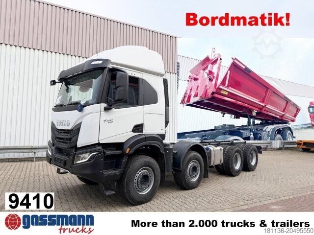 Самосвал Iveco T-Way AT410T51/58 8x4, Retarder, Bordmatik, 3x