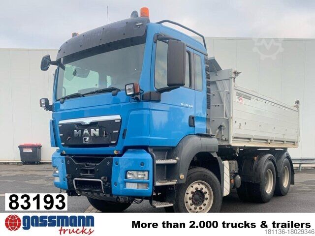 Самосвал MAN TGS 26.440 6x4 BL, Intarder