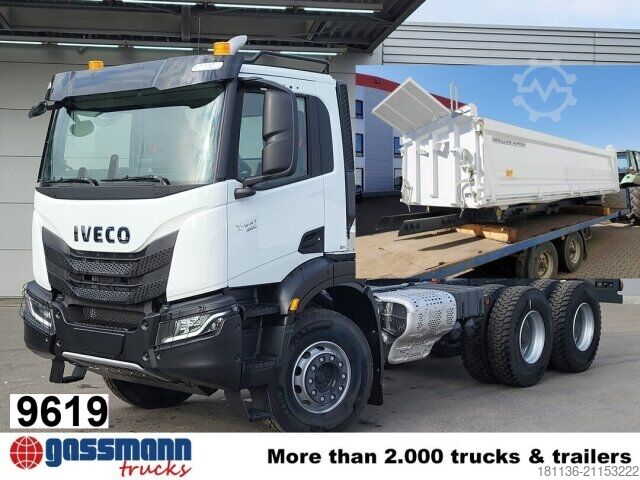 Самосвал Iveco X-Way AD300X46Z 6x4, Retarder, Navi