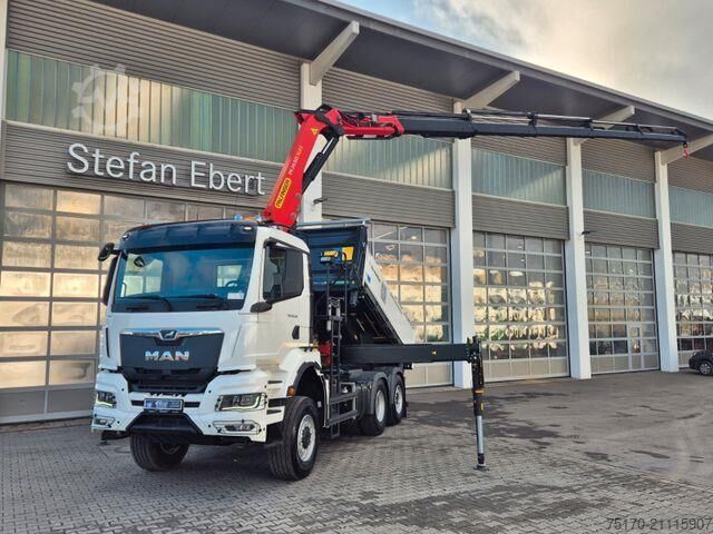 Самосвал MAN TGS 28.510 6x4-4 BL Palfinger PK24.001 Funk AHK