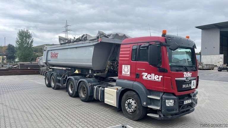 Самосвал MAN TGS 33.500 with Schmitz Cargobull SGF S2 (NEW ENGINE)