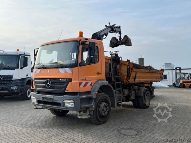 Самосвал MERCEDES-BENZ Axor 1828 K  2-Achs Kipper Kran Greifer