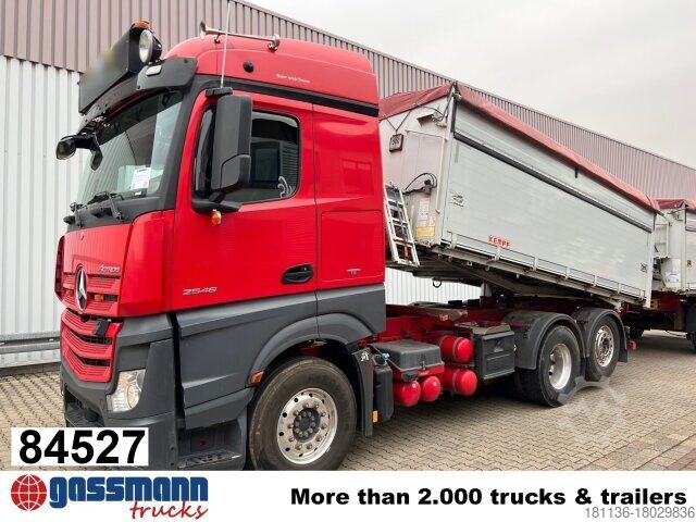 Самосвал Mercedes-Benz Actros 2548 L 6x2, Retarder, Liftachse,