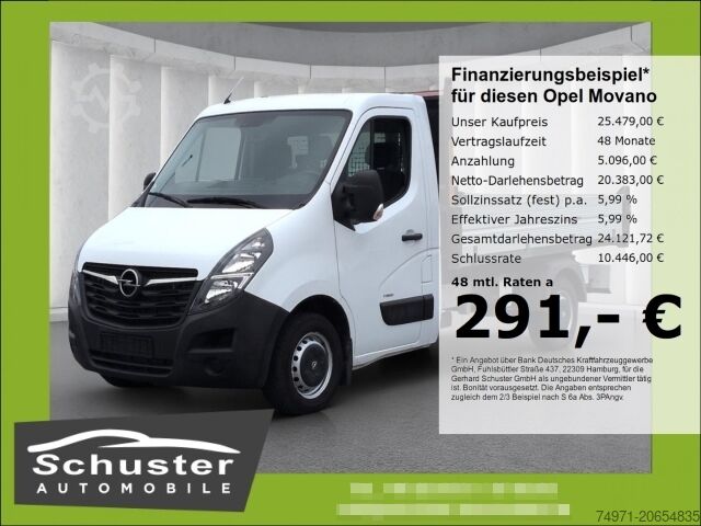 Самосвал Opel Movano Pritsche Kipper L2 3,5t 2.3D*Navi Klima