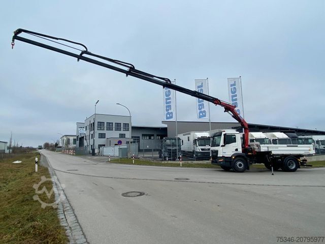 Самосвал MAN TGM 18.320 /4x2/BL/Meiller/Kipper/Kran/15 m/ Neu