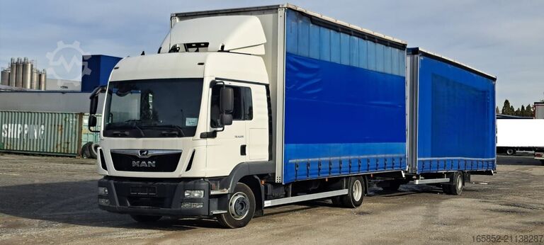 Раздвижной тент (гардина) MAN TGL 8.220 Jumbo Gardine