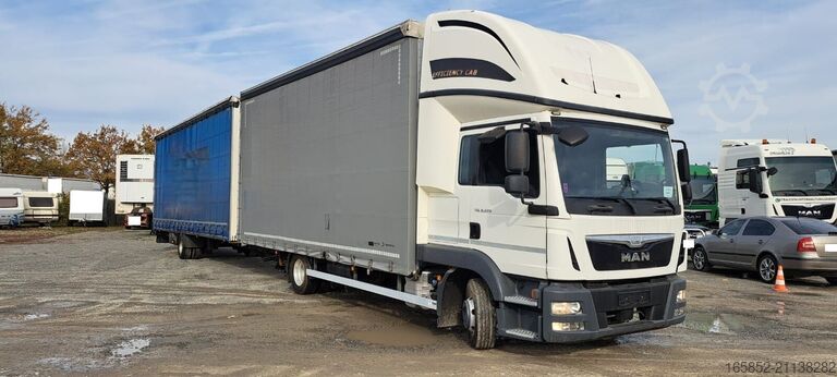 Раздвижной тент (гардина) MAN TGL 8.220