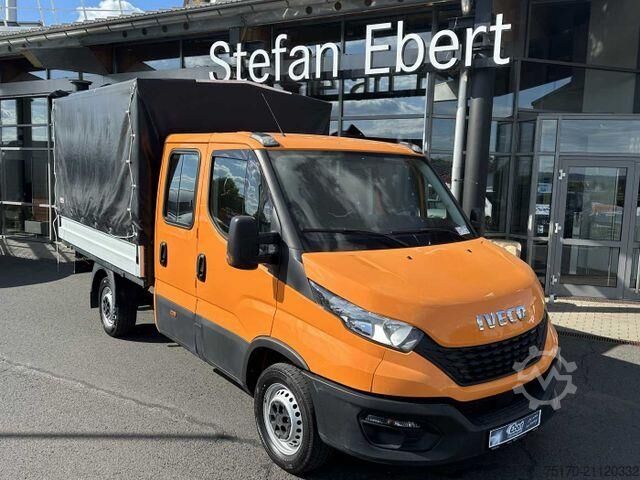 Раздвижной брезент Iveco Daily 35S14 Pritsche+Plane *AHK*Ladekran*7-Sitze