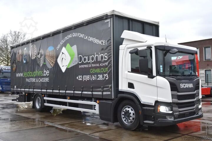 Раздвижной брезент Scania P280 4x2LB - SLIDING CURTAINS/ROOF - FULL AIR -...