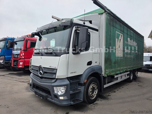 Бортовой грузовик с тентом MERCEDES-BENZ Antos 2540 / Lenkachse / Load 15,3ton