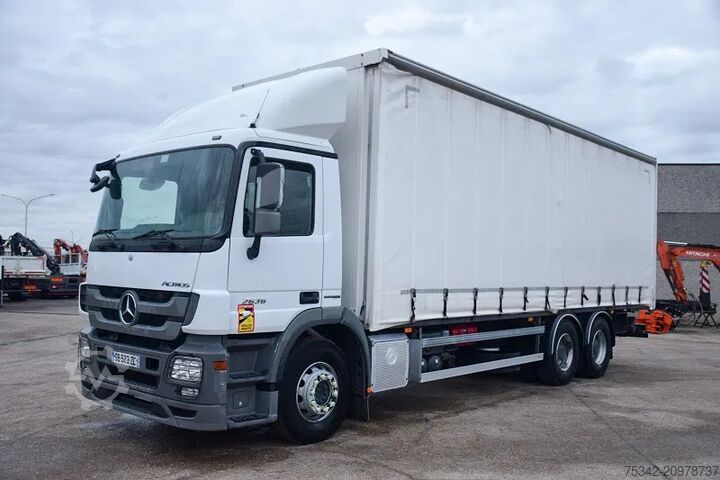 Раздвижной брезент Mercedes-Benz Actros 2636