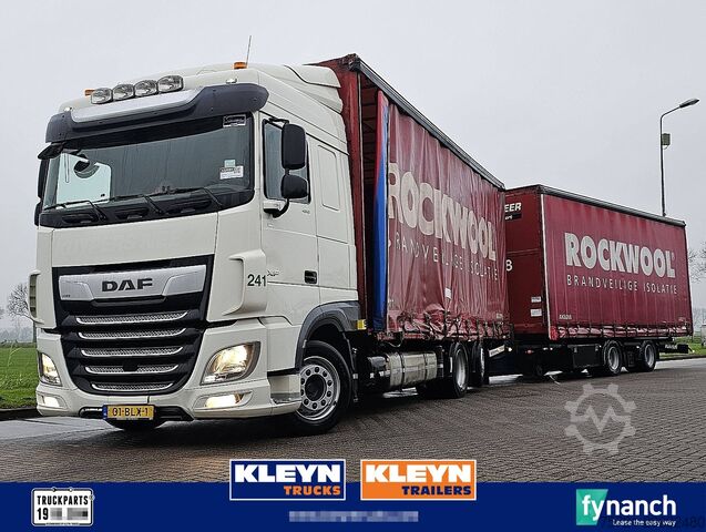 Раздвижной брезент DAF XF 450 FAN 6X2 STEERAXLE